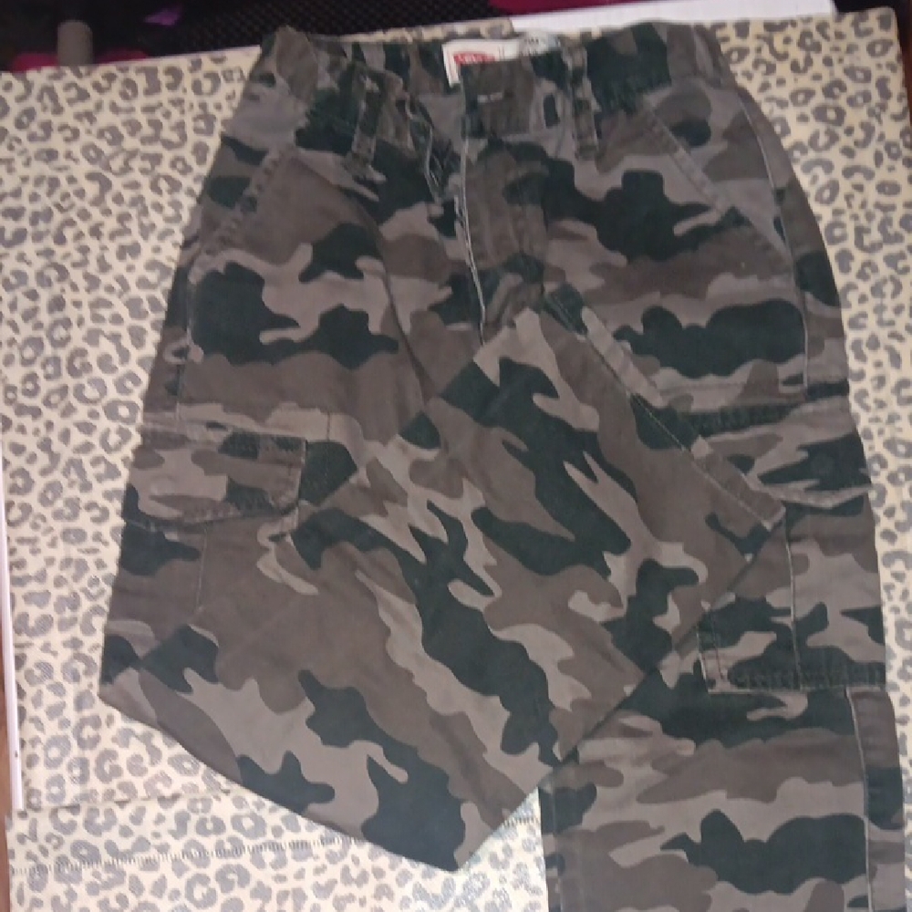 Levi's Kids Camouflage Cargo Jeans